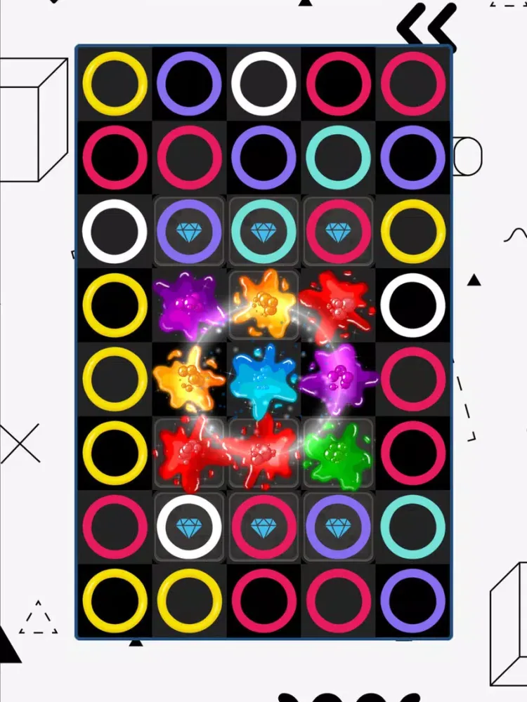 Capturas de pantalla de 101 Diamonds! Puzzle & Blast iPad 