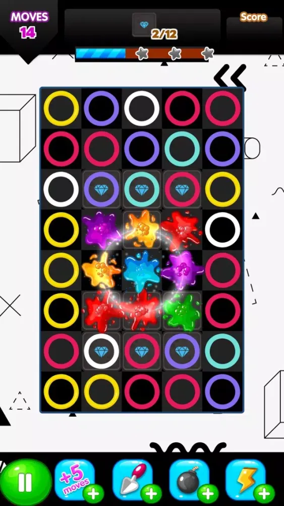 Capturas de pantalla de 101 Diamonds! Puzzle & Blast