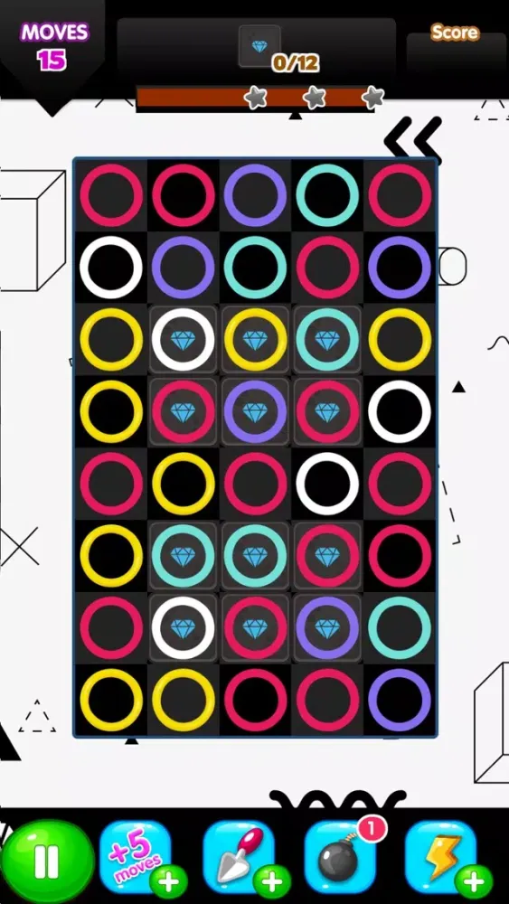 Capturas de pantalla de 101 Diamonds! Puzzle & Blast