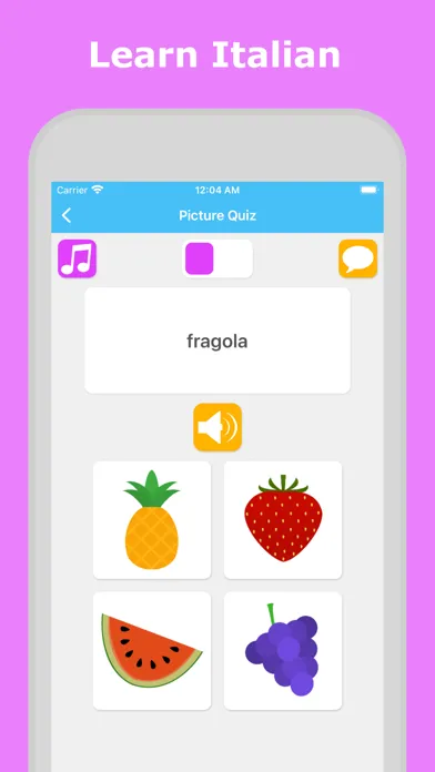 Learn Italian - LuvLingua应用截图