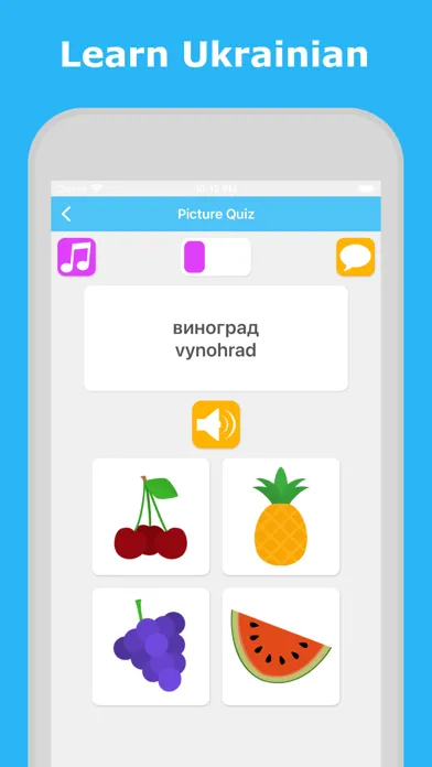 Tangkapan skrin Learn Ukrainian - LuvLingua