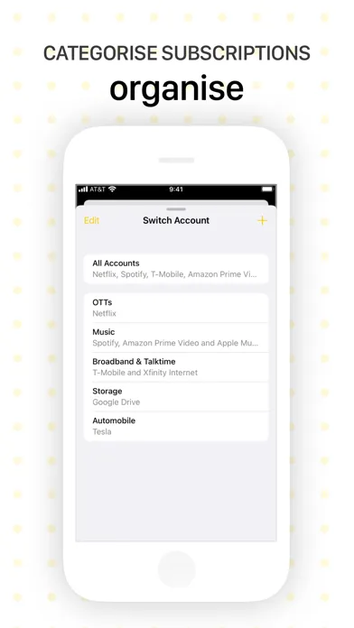 Track Subscriptions - DuesX Screenshots