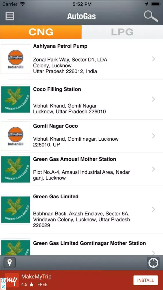 Tangkapan layar Lucknow