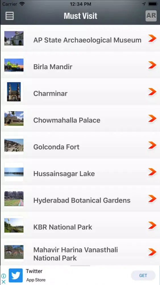 Screenshot di Hyderabad