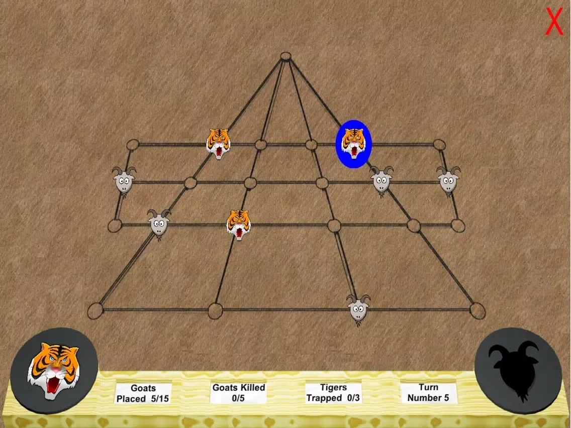Screenshot di Tigers vs. Goats iPad 