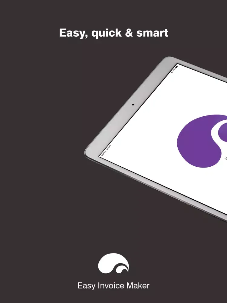 Capturas de tela do Easy Invoices iPad 