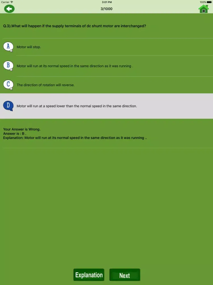 Electrical Engineering Quiz iPad  Ekran Görüntüleri