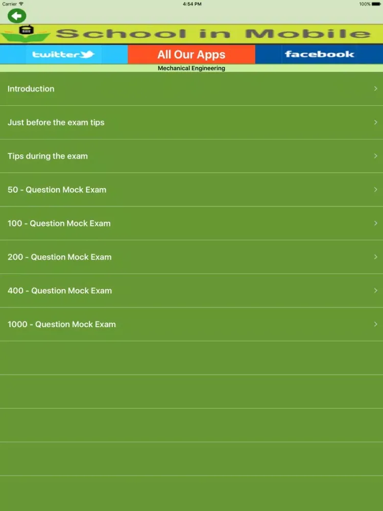 Mechanical Engineering Quiz iPad  سکرین شاٹس