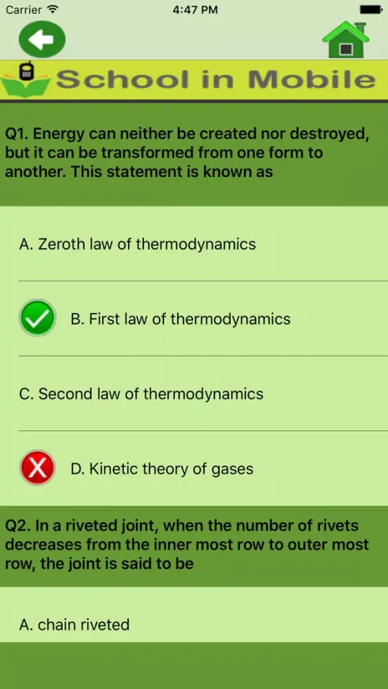 Mechanical Engineering Quiz سکرین شاٹس