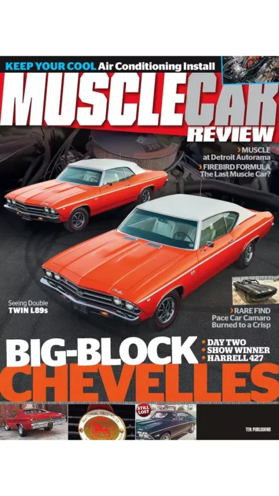 Capturas de tela do Muscle Car Review