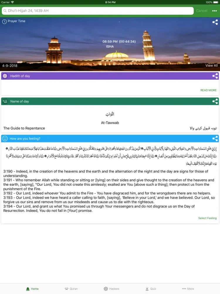Capturas de tela do Muslim Guide Ramadan 2020 iPad 
