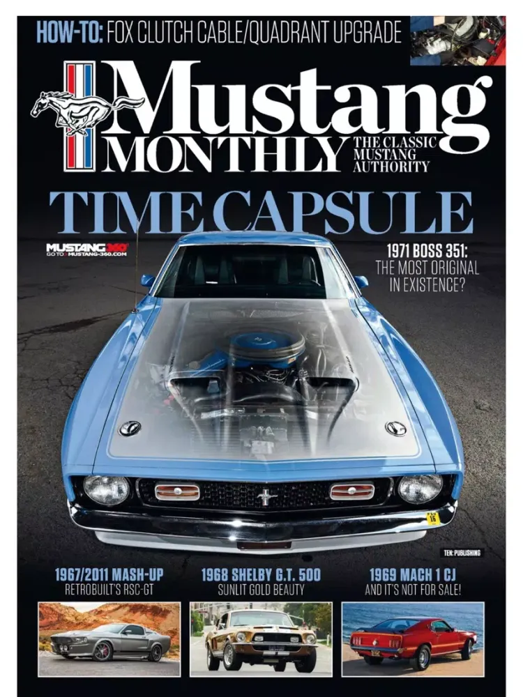 Zrzuty ekranu Mustang Monthly iPad 