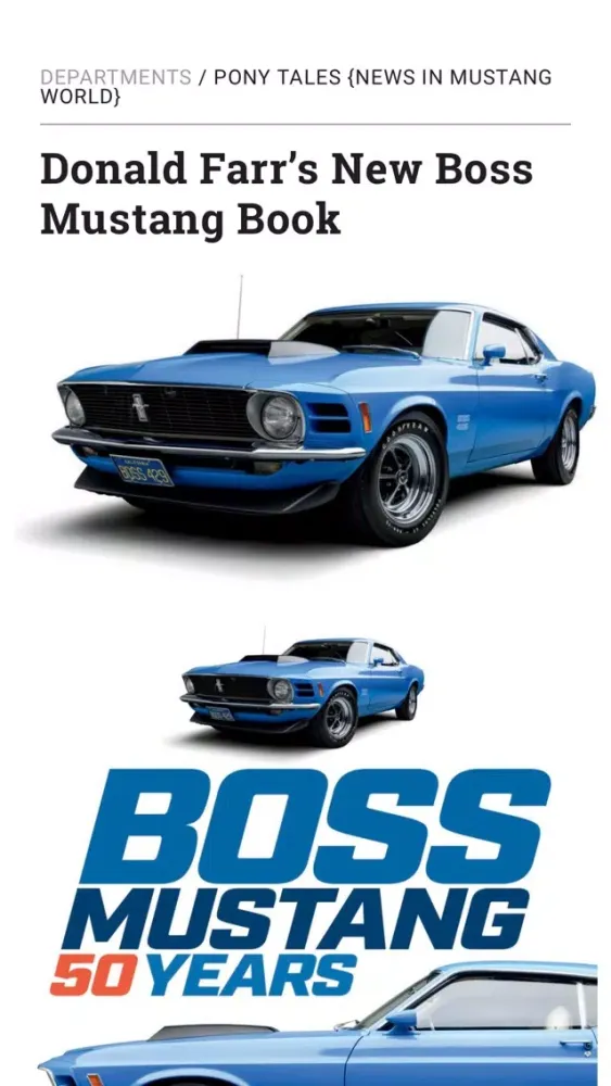 Zrzuty ekranu Mustang Monthly