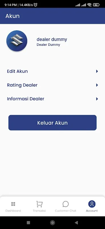 Dealer My Suzuki स्क्रीनशॉट
