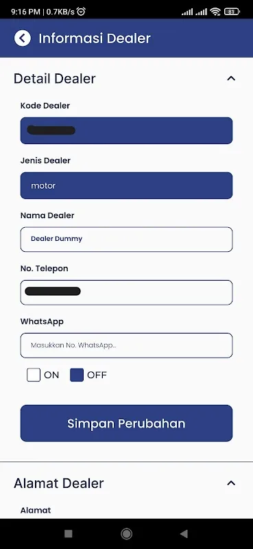 Dealer My Suzuki स्क्रीनशॉट