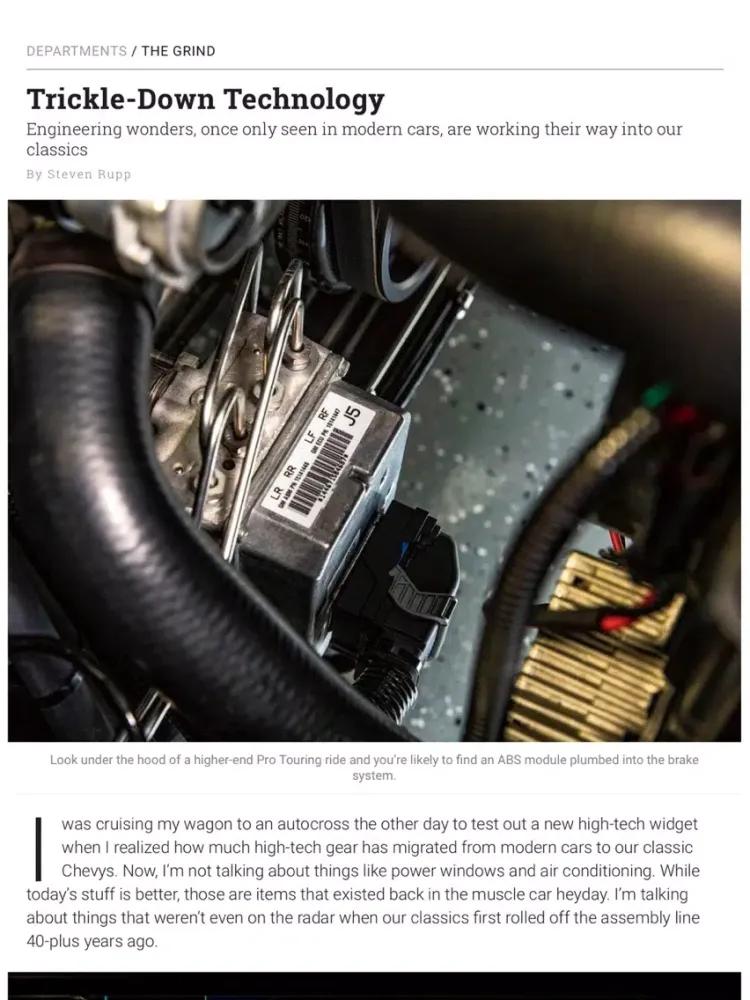 Tangkapan skrin Super Chevy iPad 