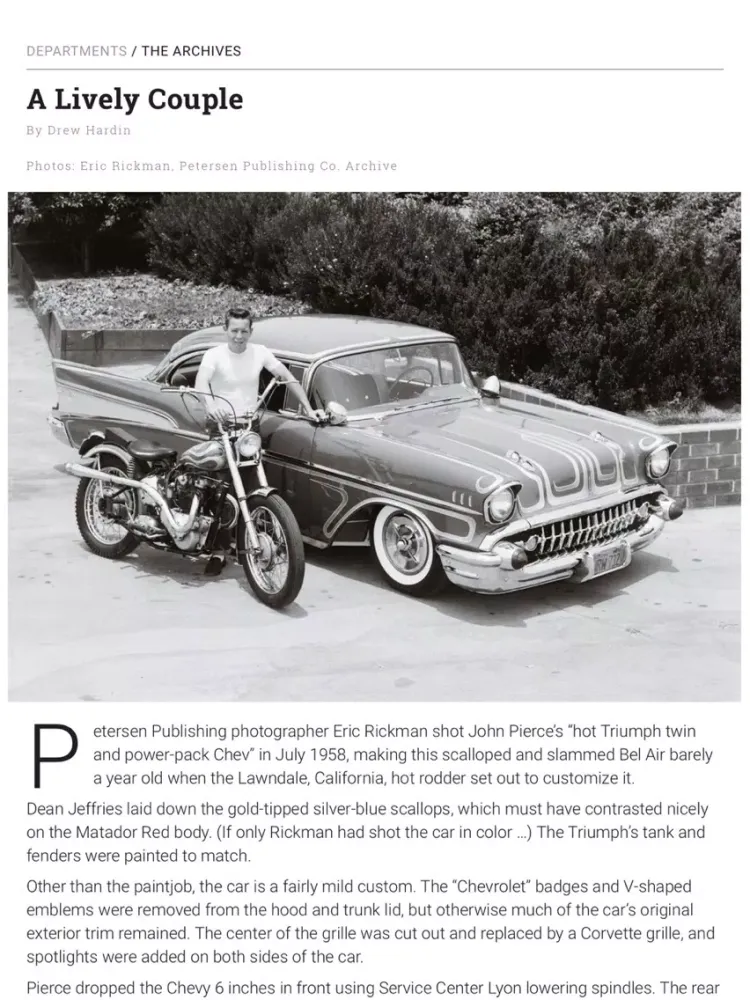 Tangkapan skrin Super Chevy iPad 