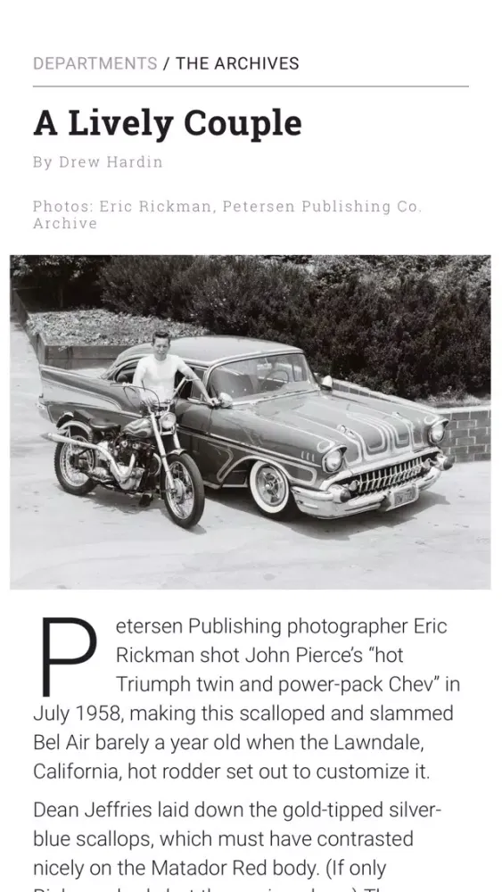 Tangkapan skrin Super Chevy