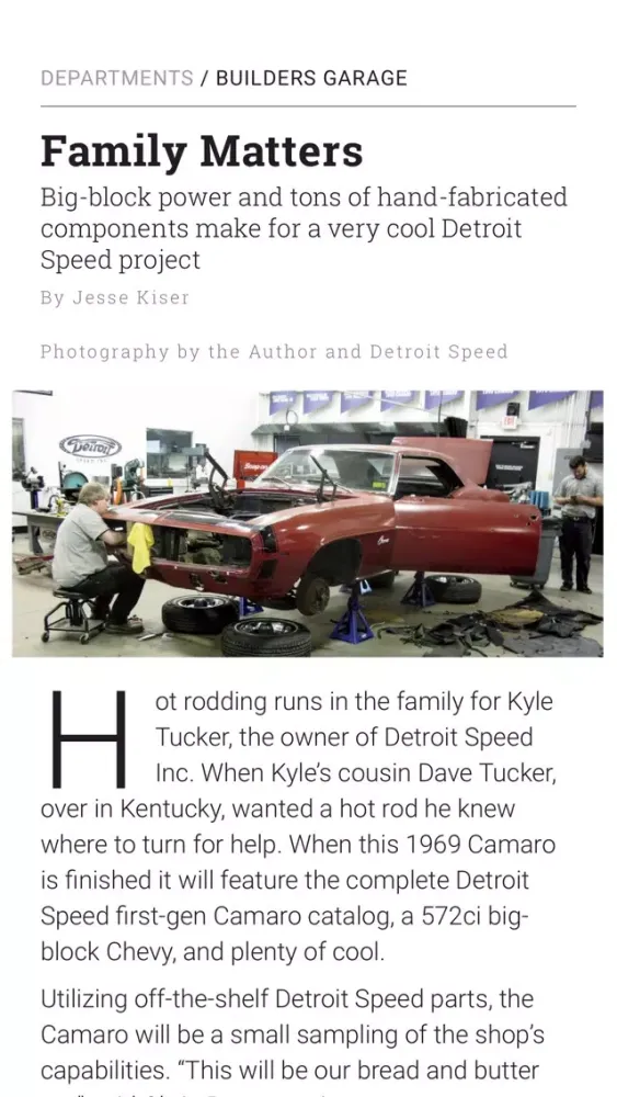 Tangkapan skrin Super Chevy