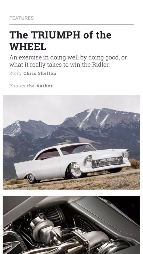 Tangkapan skrin Super Chevy