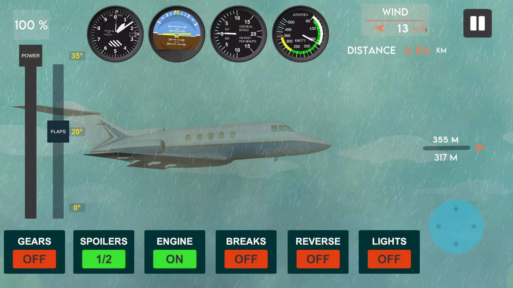 Screenshot di 2.5D Flight Simulator
