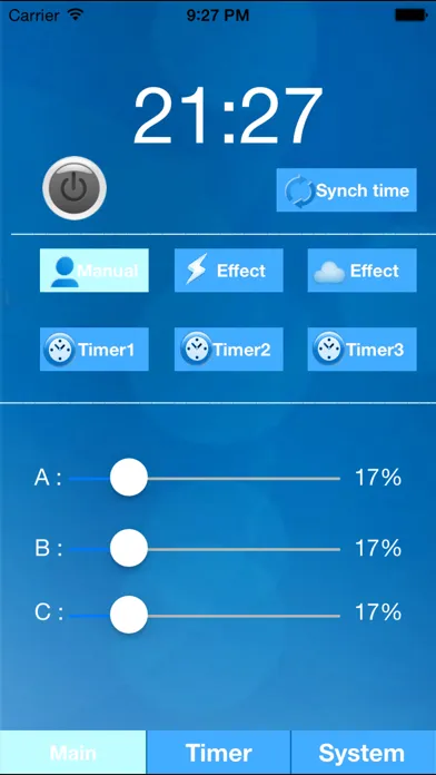 Capturas de tela do SmartController For Light