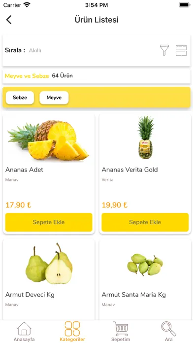 Sariyer Sanal Market应用截图