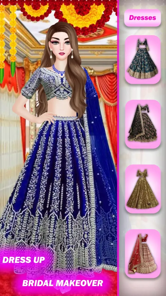 Indian Wedding Bridal Dress up Screenshots