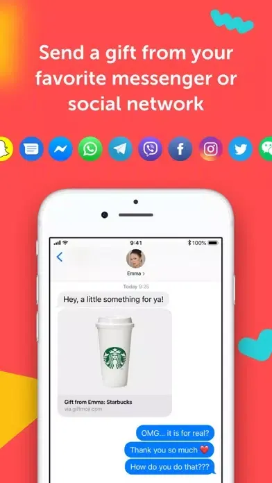 Giftmoji - instant gifts স্ক্রিনশট