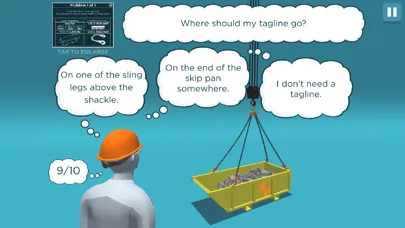 ภาพหน้าจอของ Construction Crane Rigging