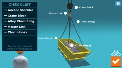 ภาพหน้าจอของ Construction Crane Rigging
