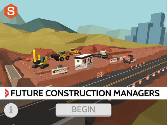 Tangkapan layar Future Construction Managers iPad 