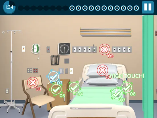 EVS Coach: High Touch Test iPad 应用截图