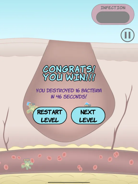 Скриншоты Dermis Defense iPad 