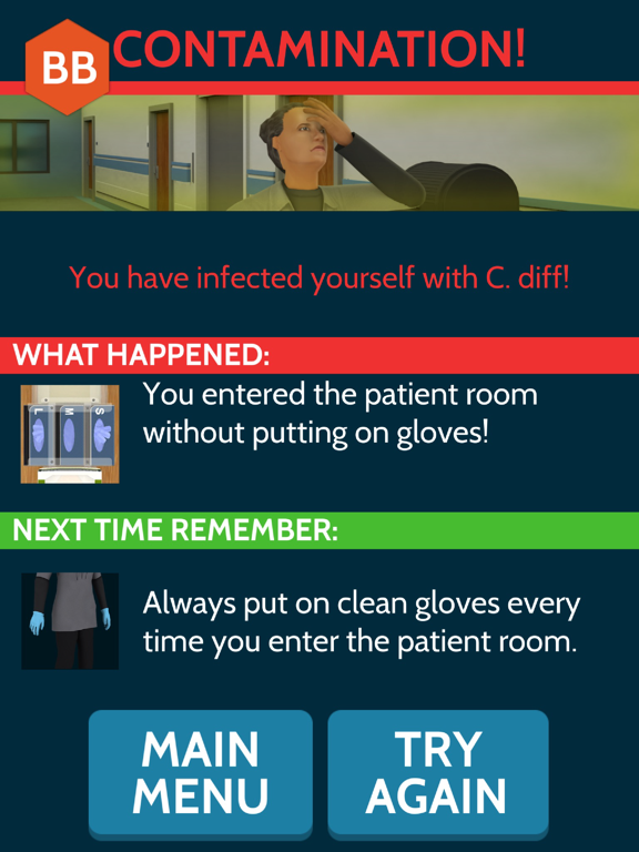 EVS Coach: PPE Challenge iPad  Screenshots