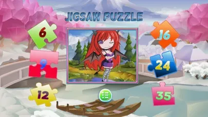 Zrzuty ekranu Anime Jigsaw Puzzle 4Th Grade Learning Games Free