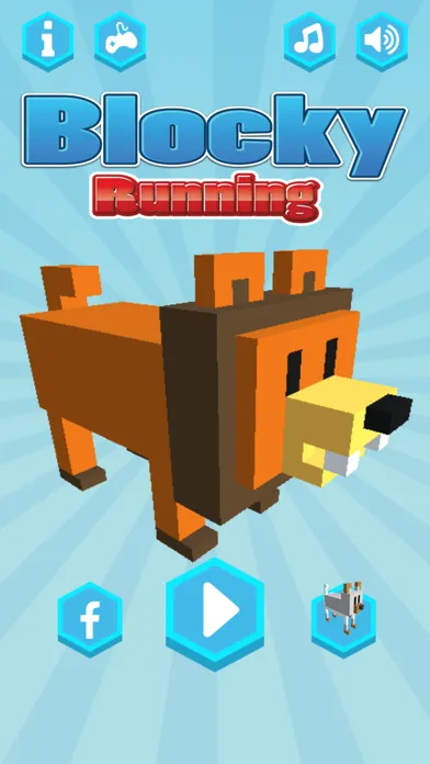 blocky endless risky road running arcade hopper Screenshots