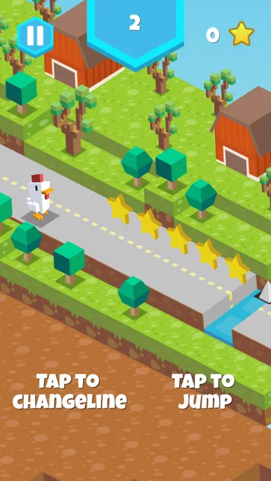 blocky endless risky road running arcade hopper Screenshots