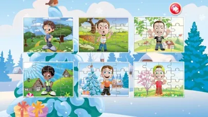 boy jigsaw puzzle educational games for kid school应用截图