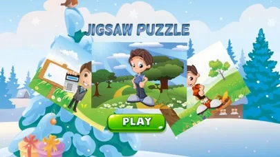 boy jigsaw puzzle educational games for kid school应用截图
