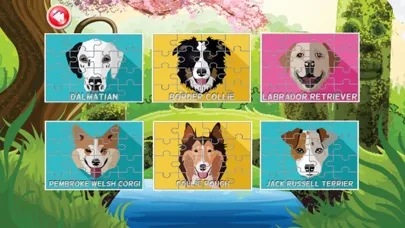 Capturas de pantalla de dog quiz jigsaw puzzle games for kids 2 to 7 years