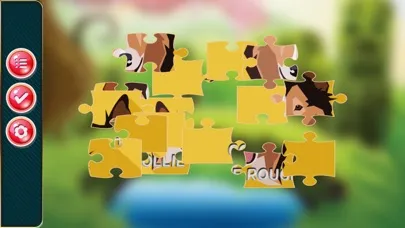 Capturas de pantalla de dog quiz jigsaw puzzle games for kids 2 to 7 years