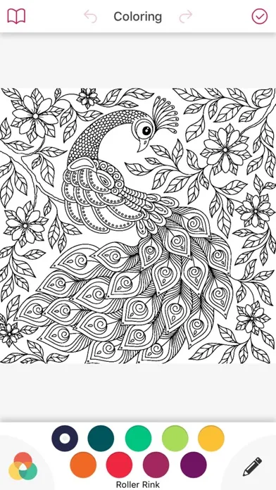 mandala coloring book calm stress relief for adult سکرین شاٹس