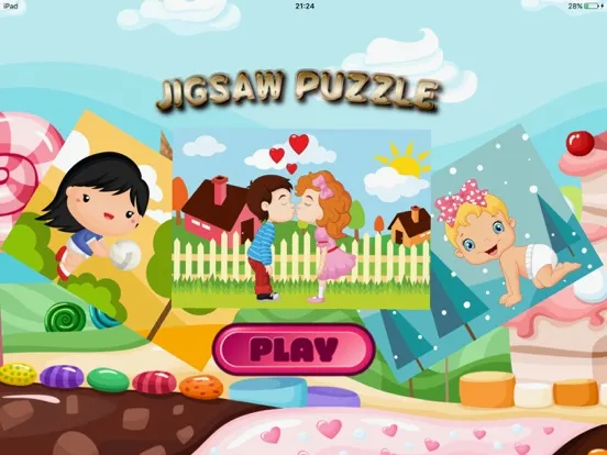 Capturas de pantalla de toddlers jigsaw puzzle activities for preschoolers iPad 