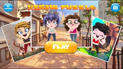 young girl puzzle easy kids स्क्रीनशॉट