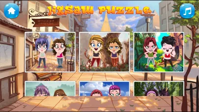 young girl puzzle easy kids स्क्रीनशॉट