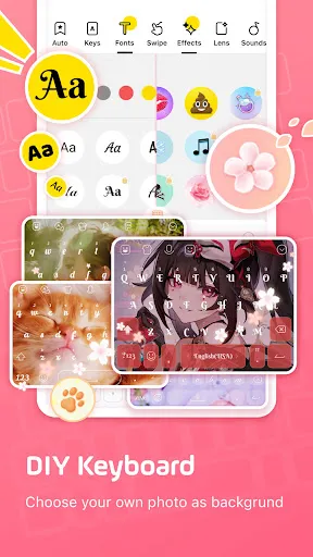 Facemoji AI Emoji Keyboard स्क्रीनशॉट