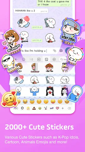 Facemoji AI Emoji Keyboard स्क्रीनशॉट