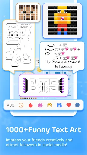 Facemoji AI Emoji Keyboard स्क्रीनशॉट
