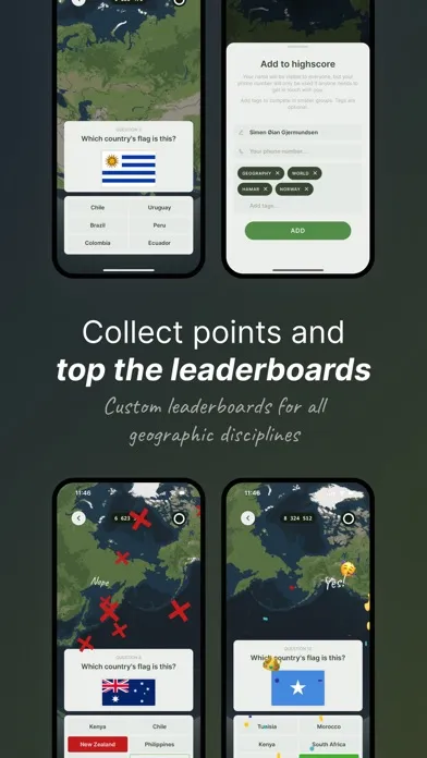 Capturas de tela do GeoGenius — Geography Quizzes!